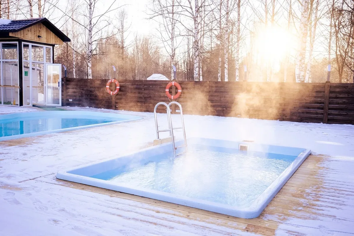 Композитный бассейн Laguna 4 — установка в Салавате