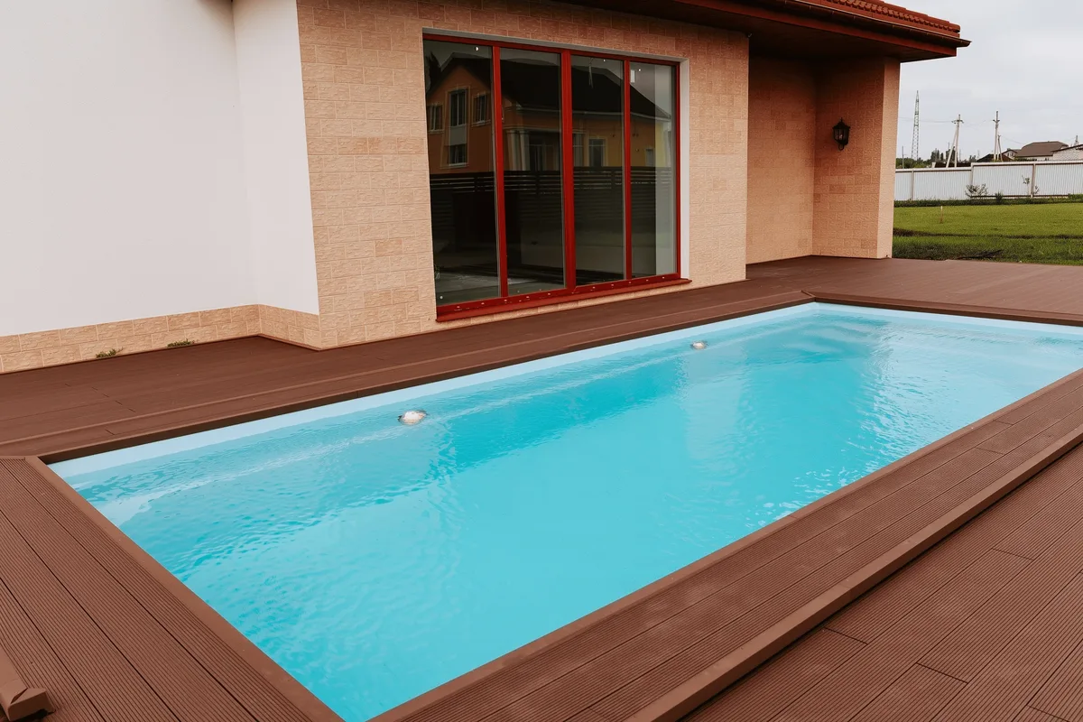 Композитный бассейн Laguna 8 — вид сверху в Салавате