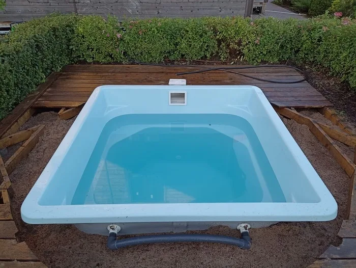 Композитная купель Laguna 2 — установка в Салавате