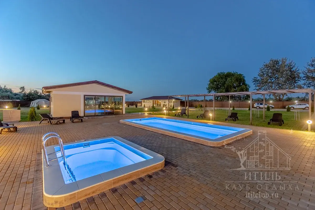 Композитная купель Laguna 3 — установка в Салавате